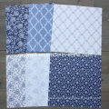 Parisienne Blue 12X12 &quot;Paper Pack Scrapbook Patterned Paper Pad